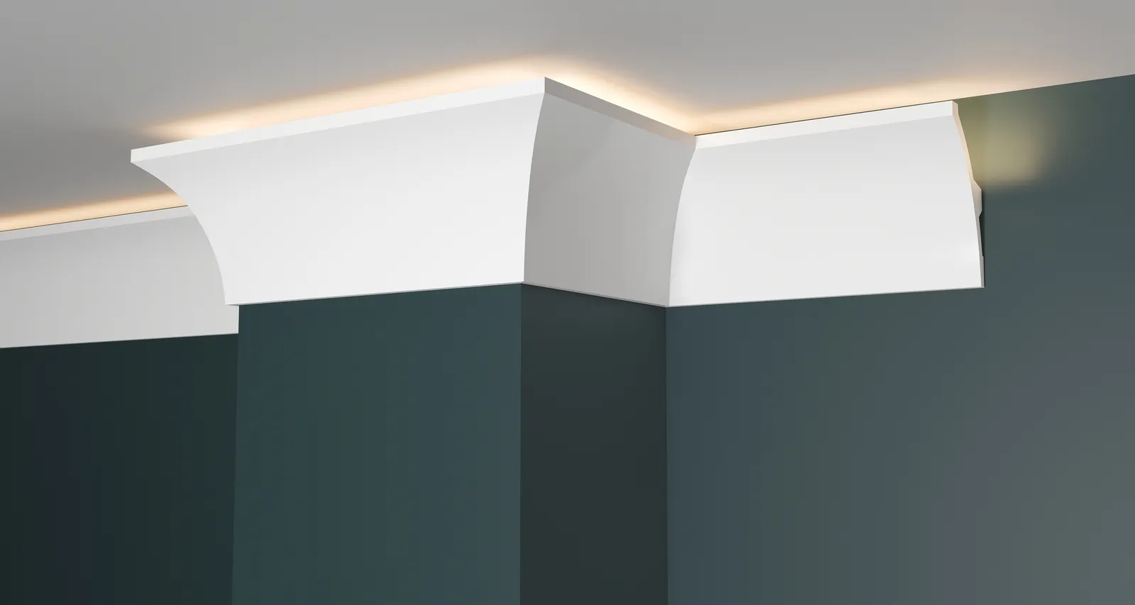 Декоративные профили, молдинги с подсветкой от компании DECOR-DIZAYN