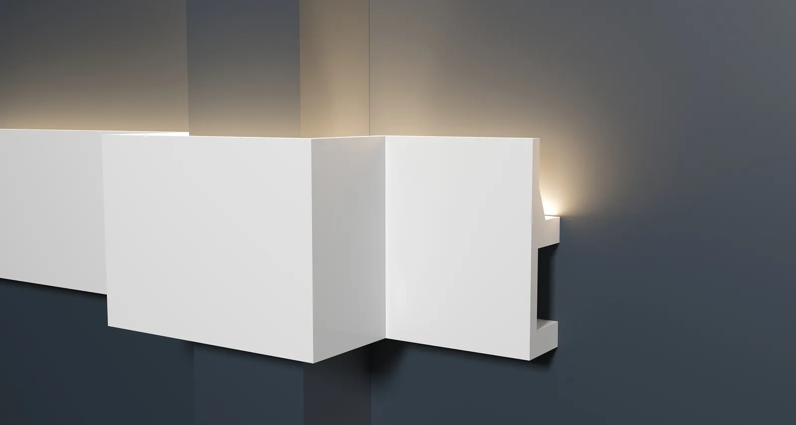Декоративные профили, молдинги с подсветкой от компании DECOR-DIZAYN